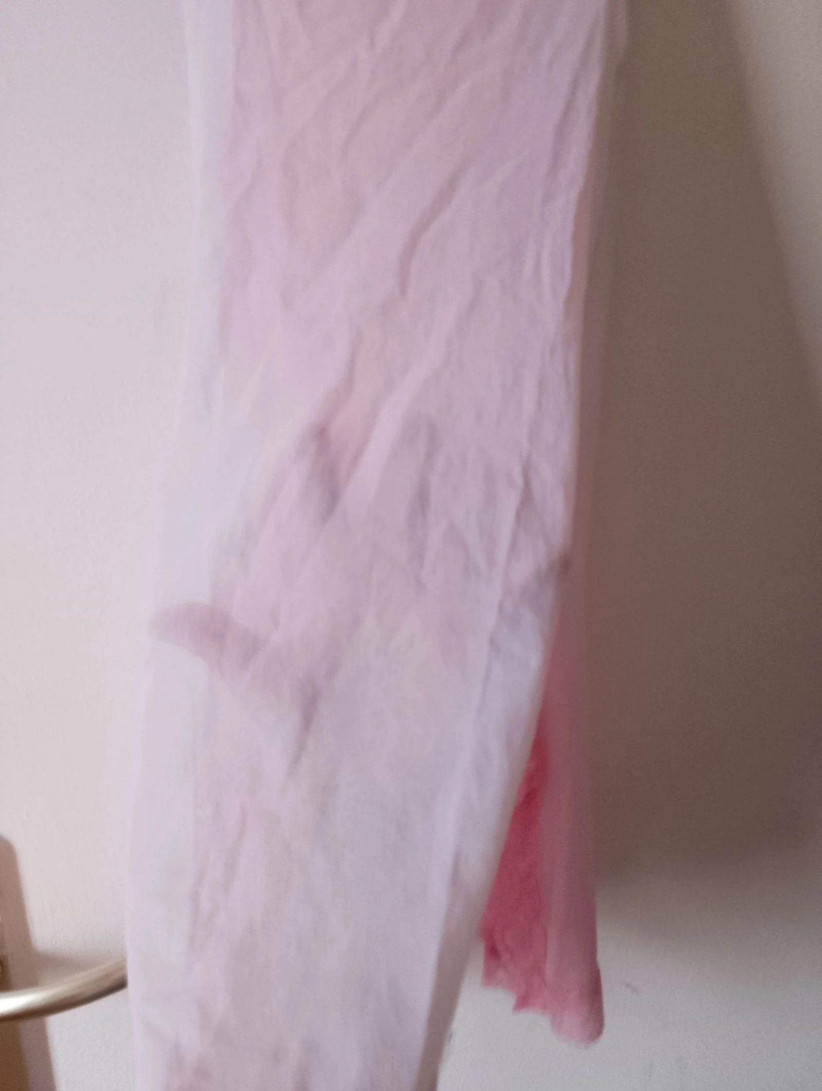 Nuisette branca com alças finas e renda Kiabi feminino tamanho G – photo 10